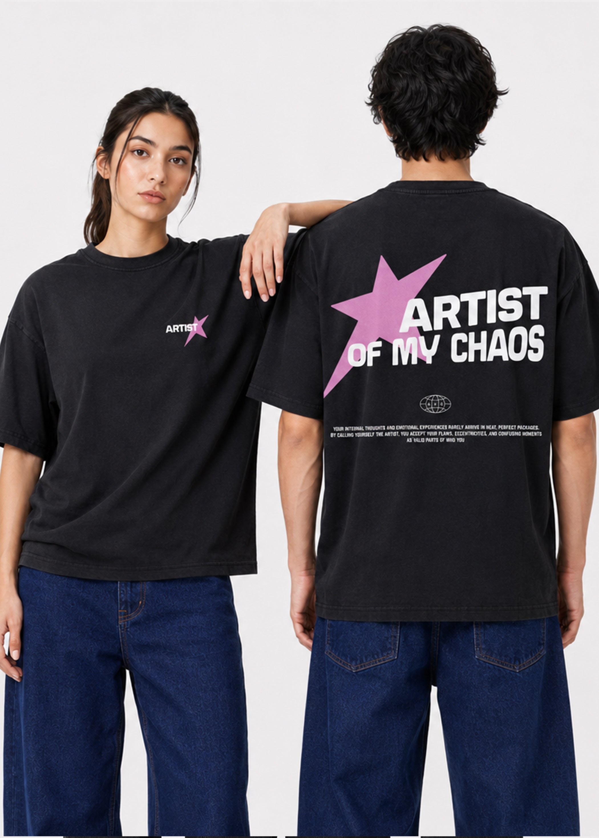 Artist of My Chaos Oversized T-Shirt