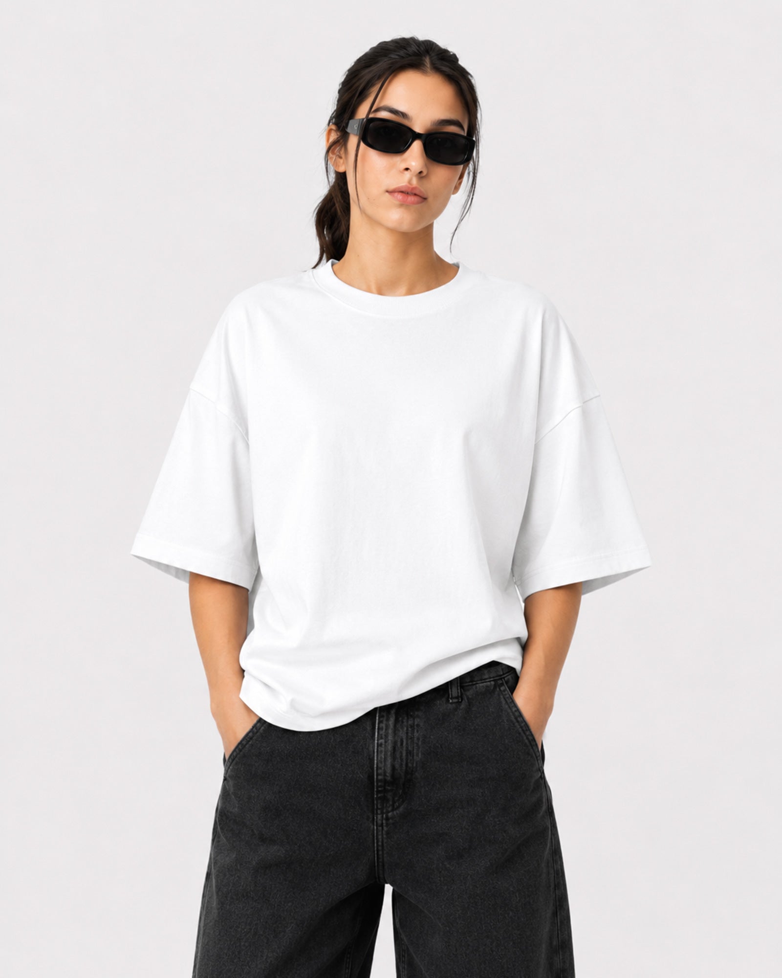 Basic Oversized T-Shirt – White