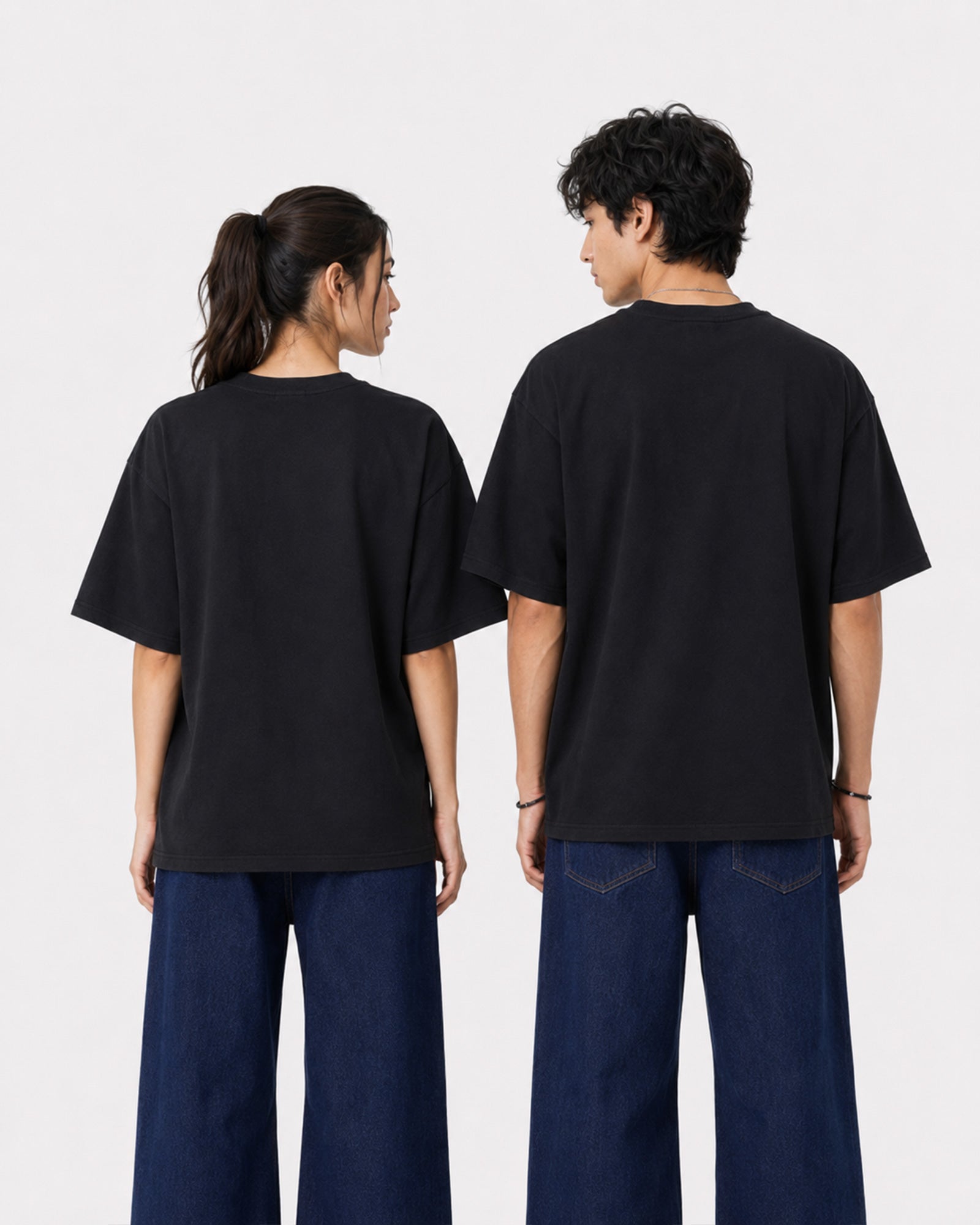Basic Oversized T-Shirt – Black