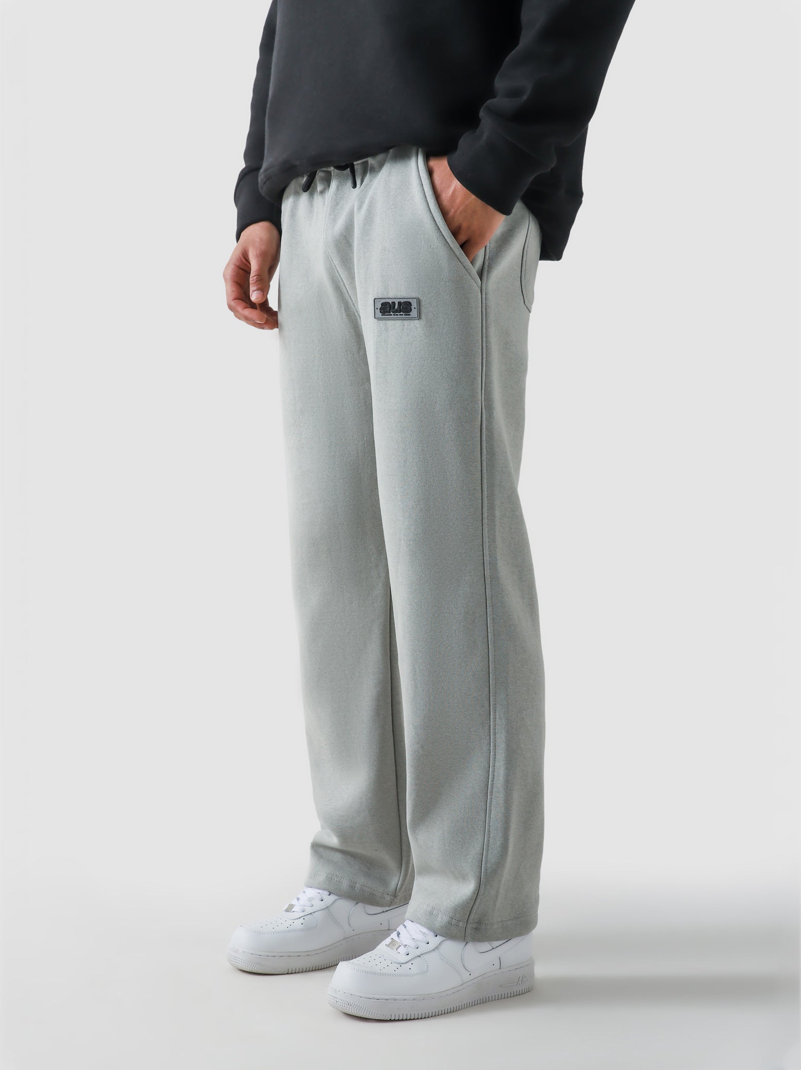 Slate Grey Straight fit Trousers