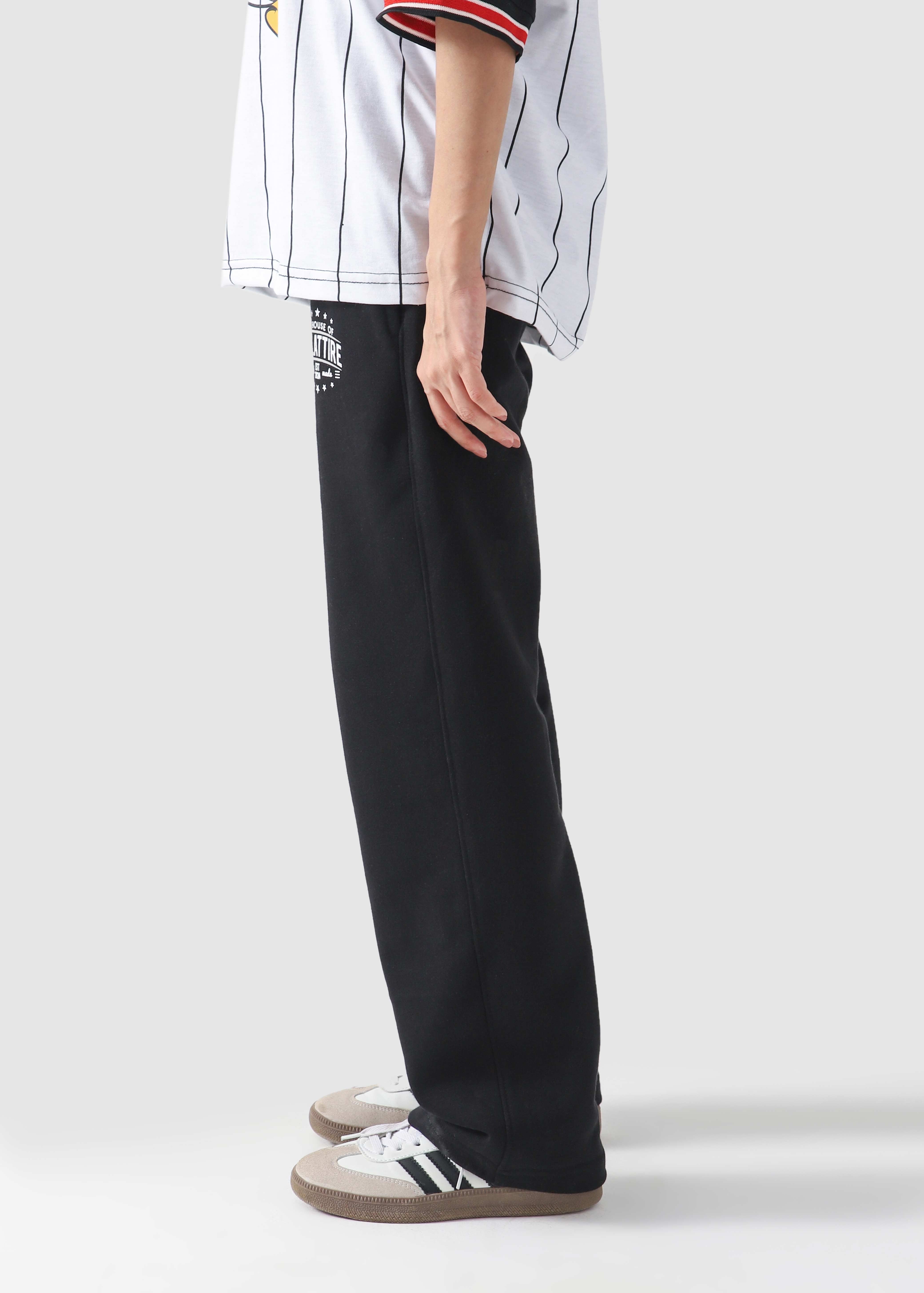 Straight Fit Bottom (Black)
