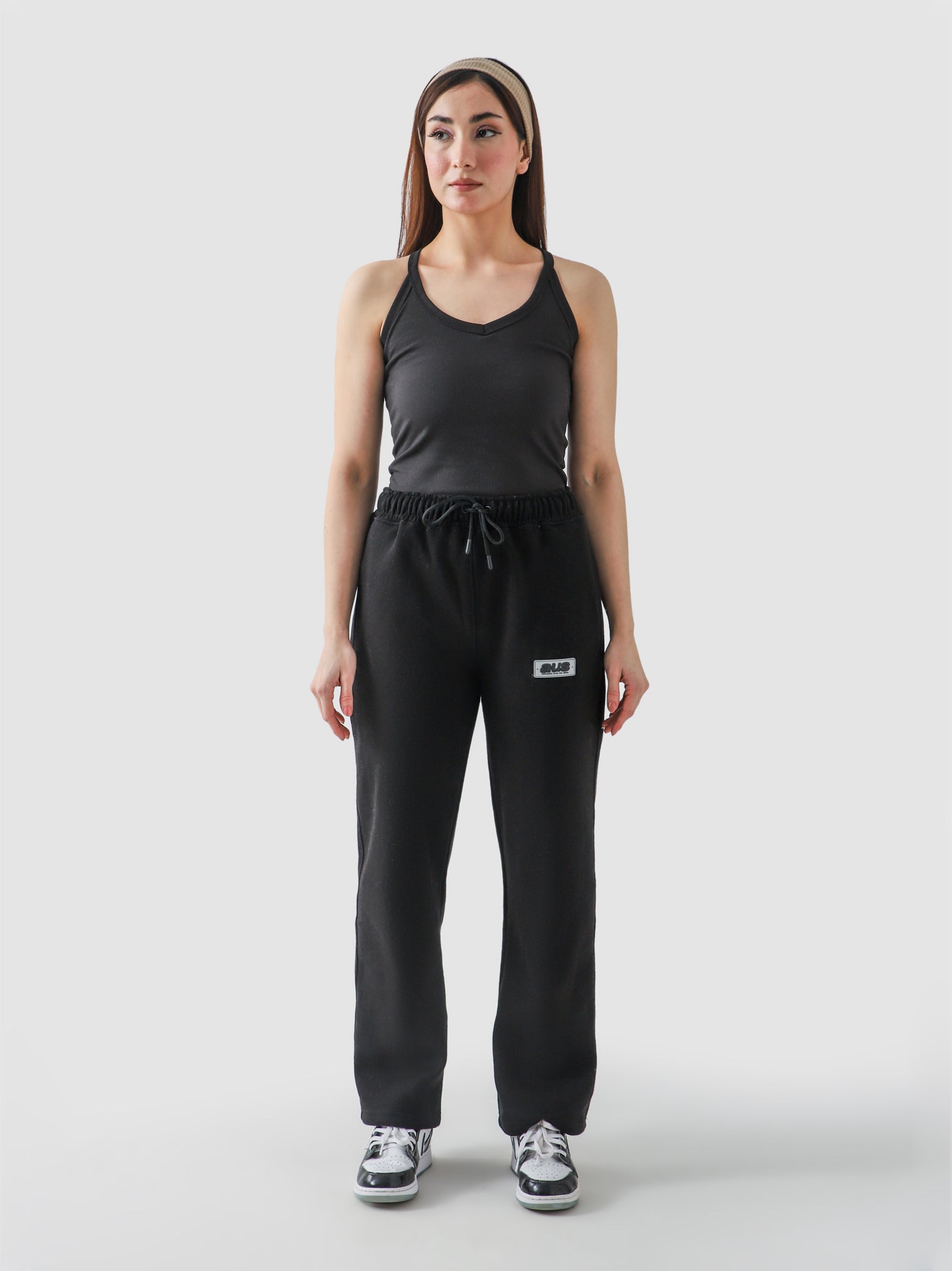 Straight Fit Trouser (Black, WE)