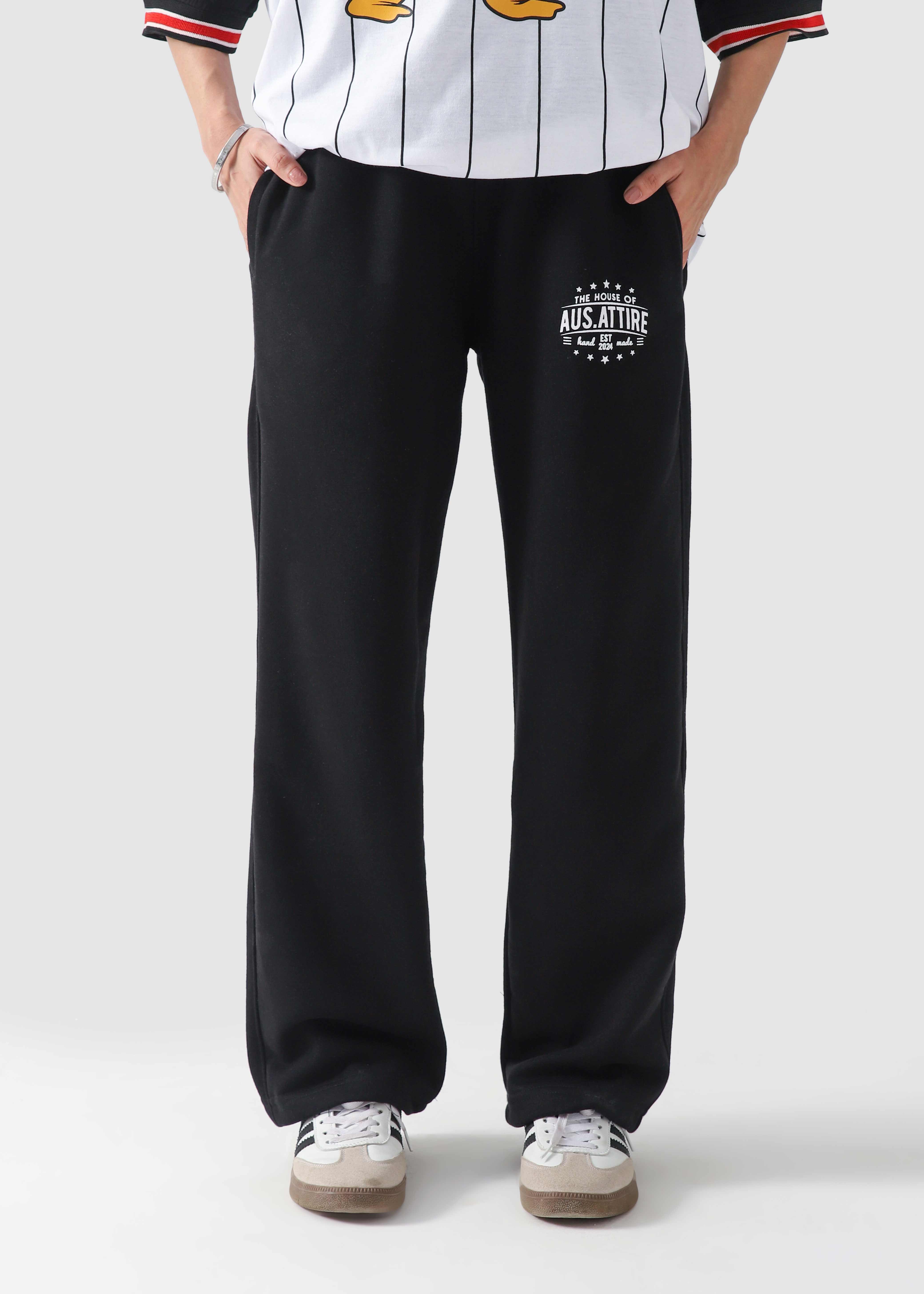 Straight Fit Bottom (Black)