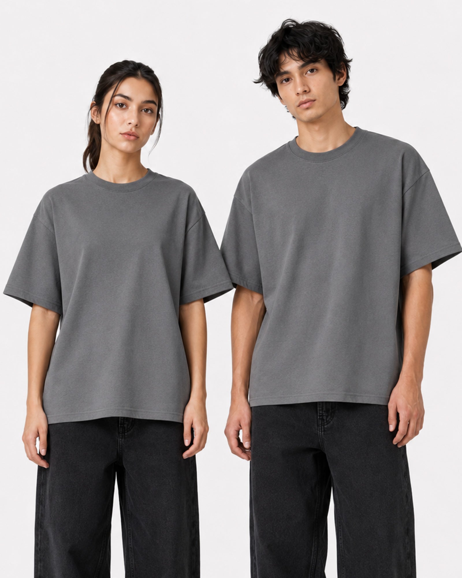Basic Oversized T-Shirt – Granite