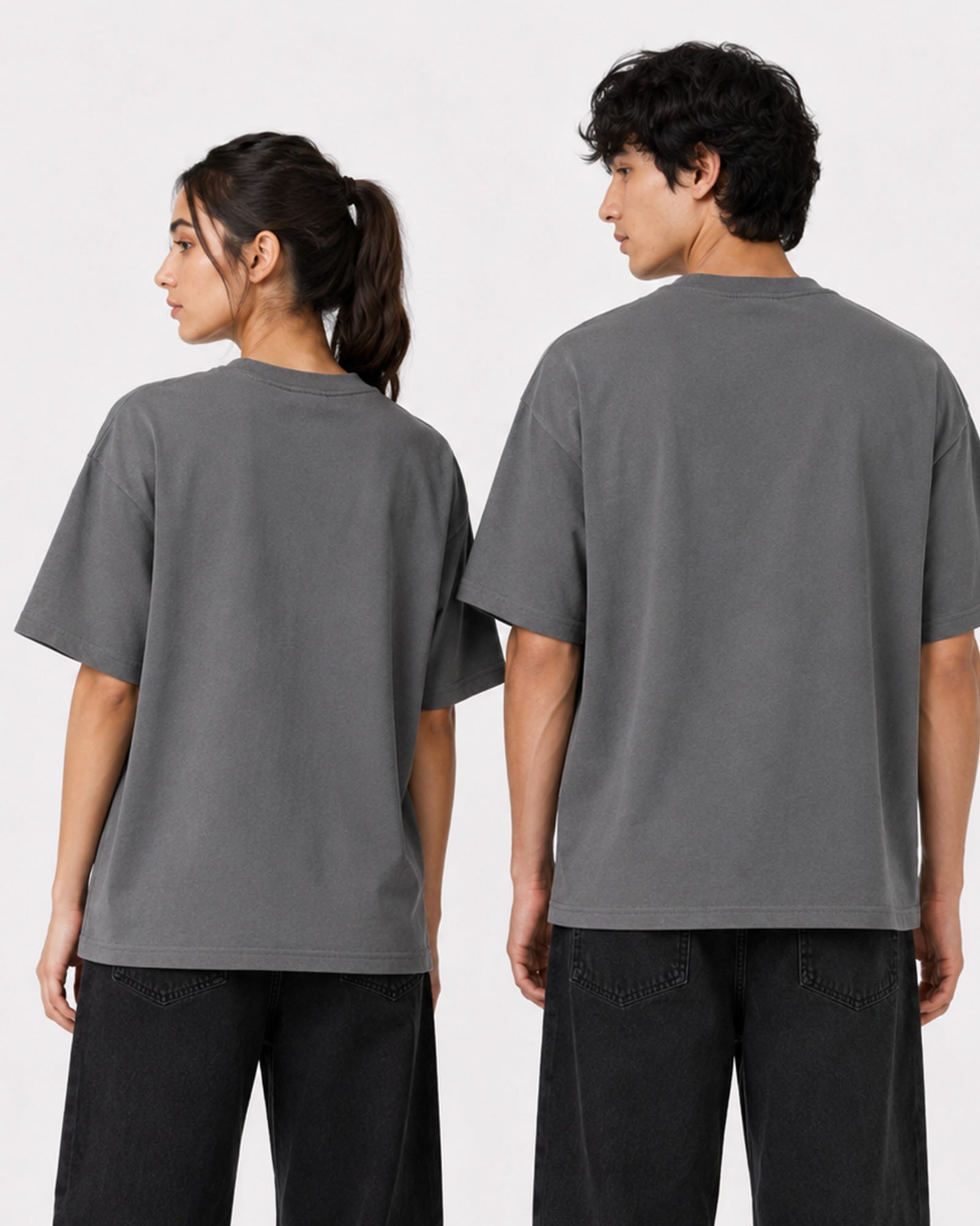 Basic Oversized T-Shirt – Granite