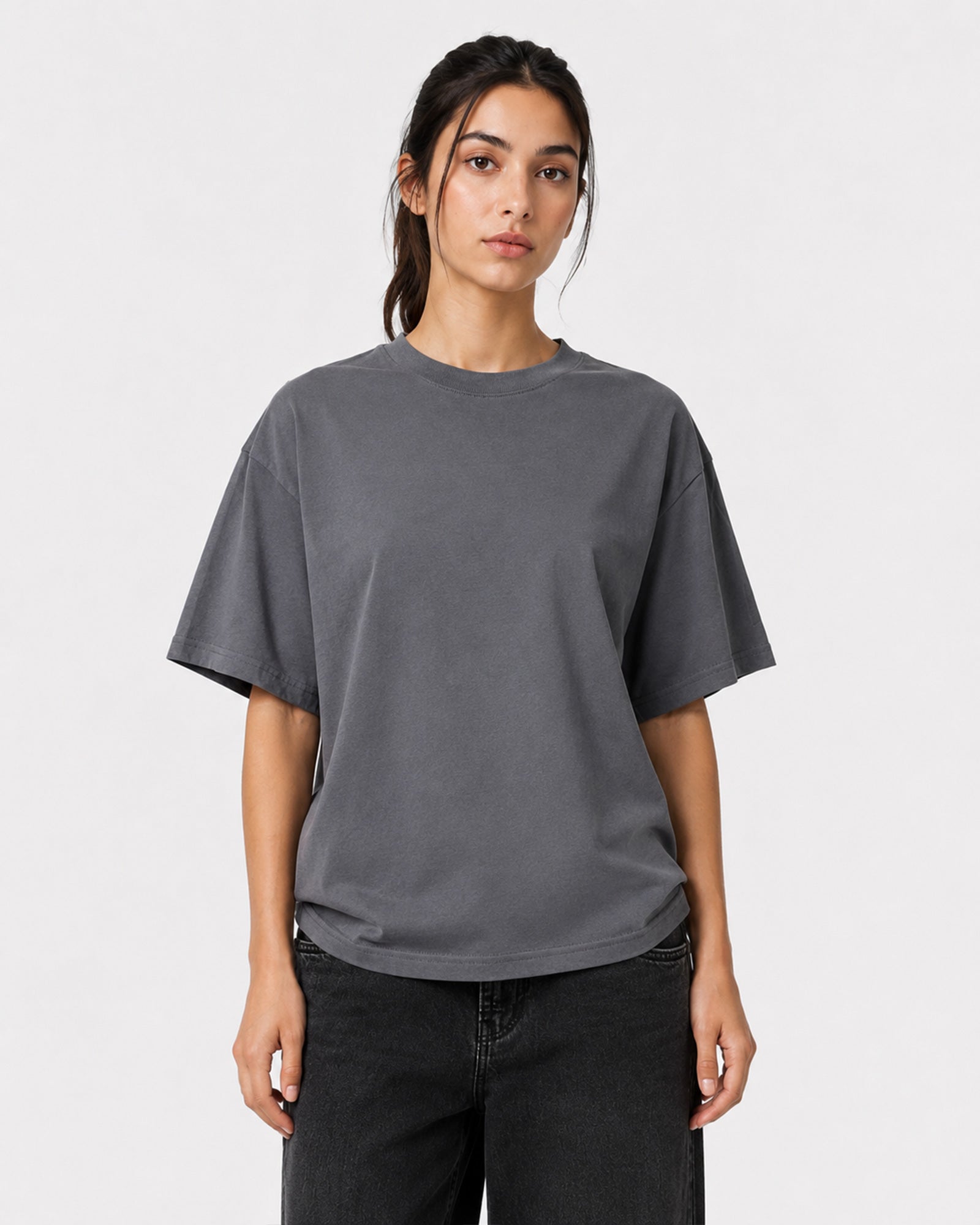Basic Oversized T-Shirt – Granite