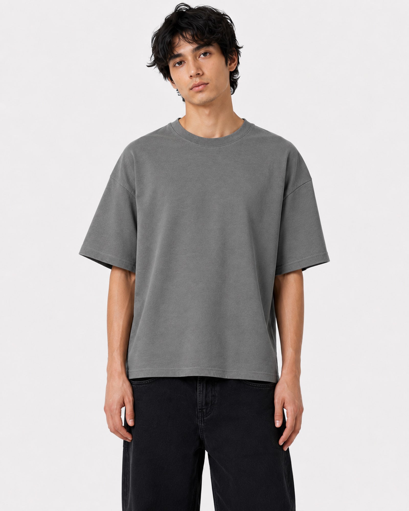 Basic Oversized T-Shirt – Granite
