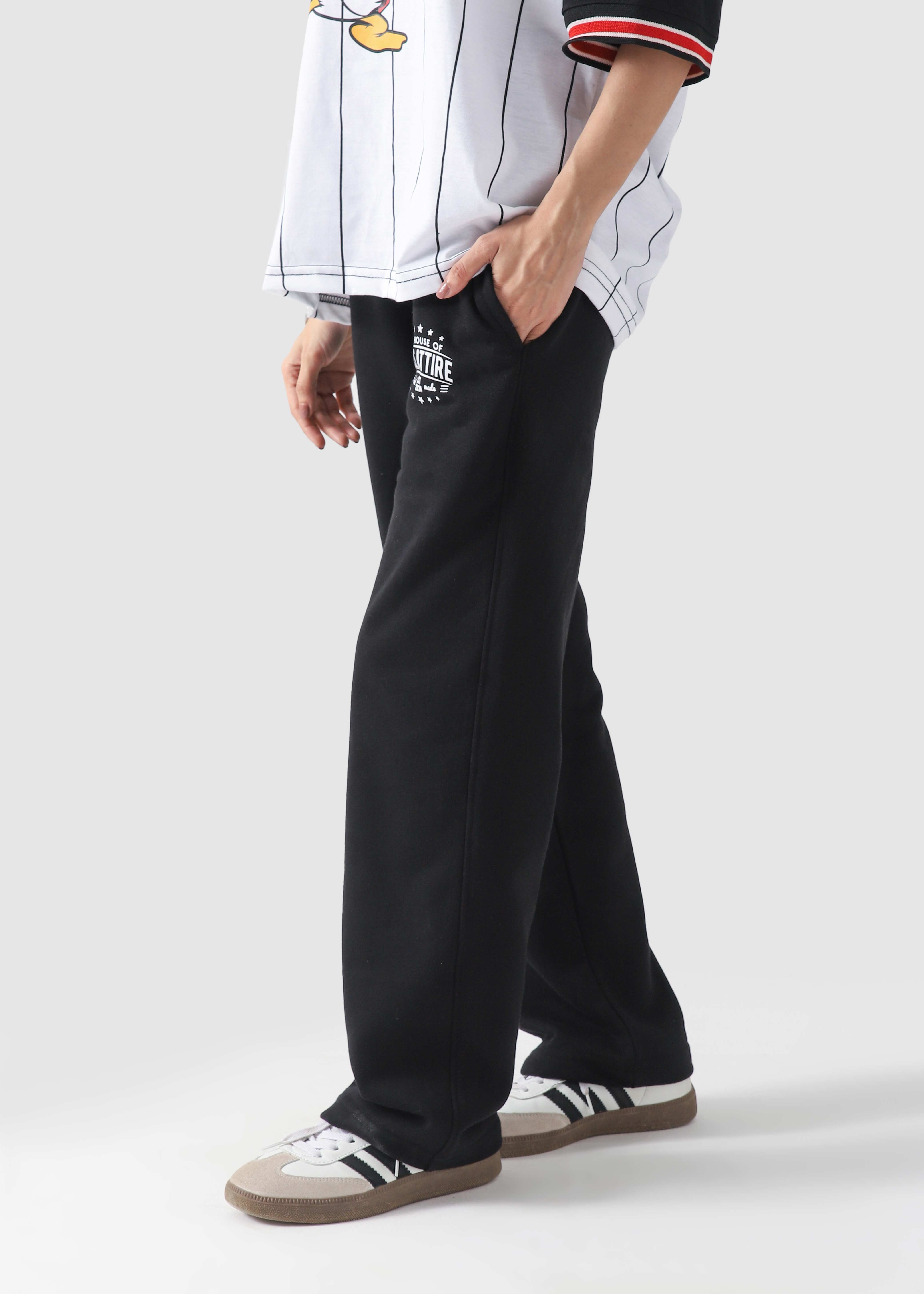 Straight Fit Bottom (Black)