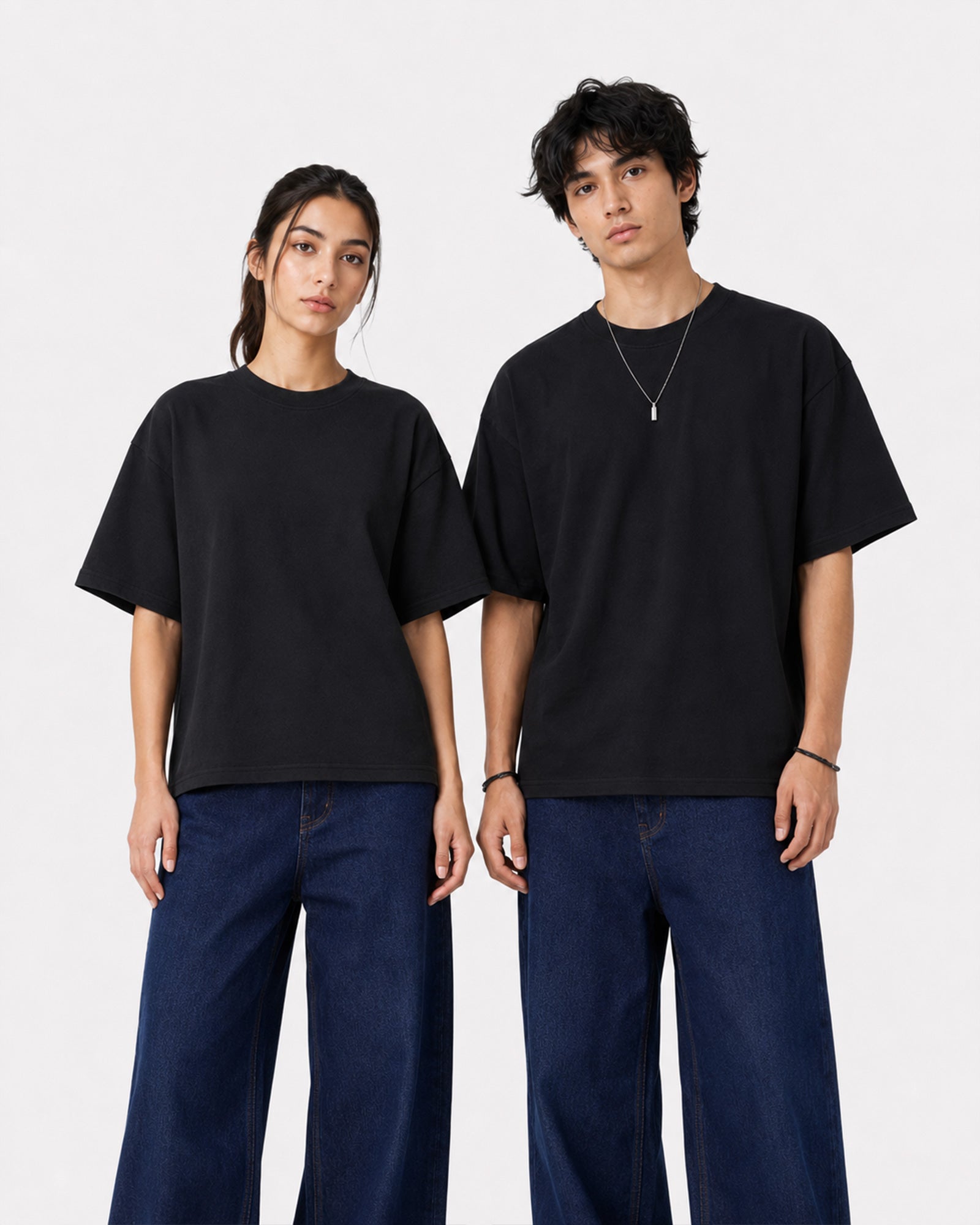 Basic Oversized T-Shirt – Black