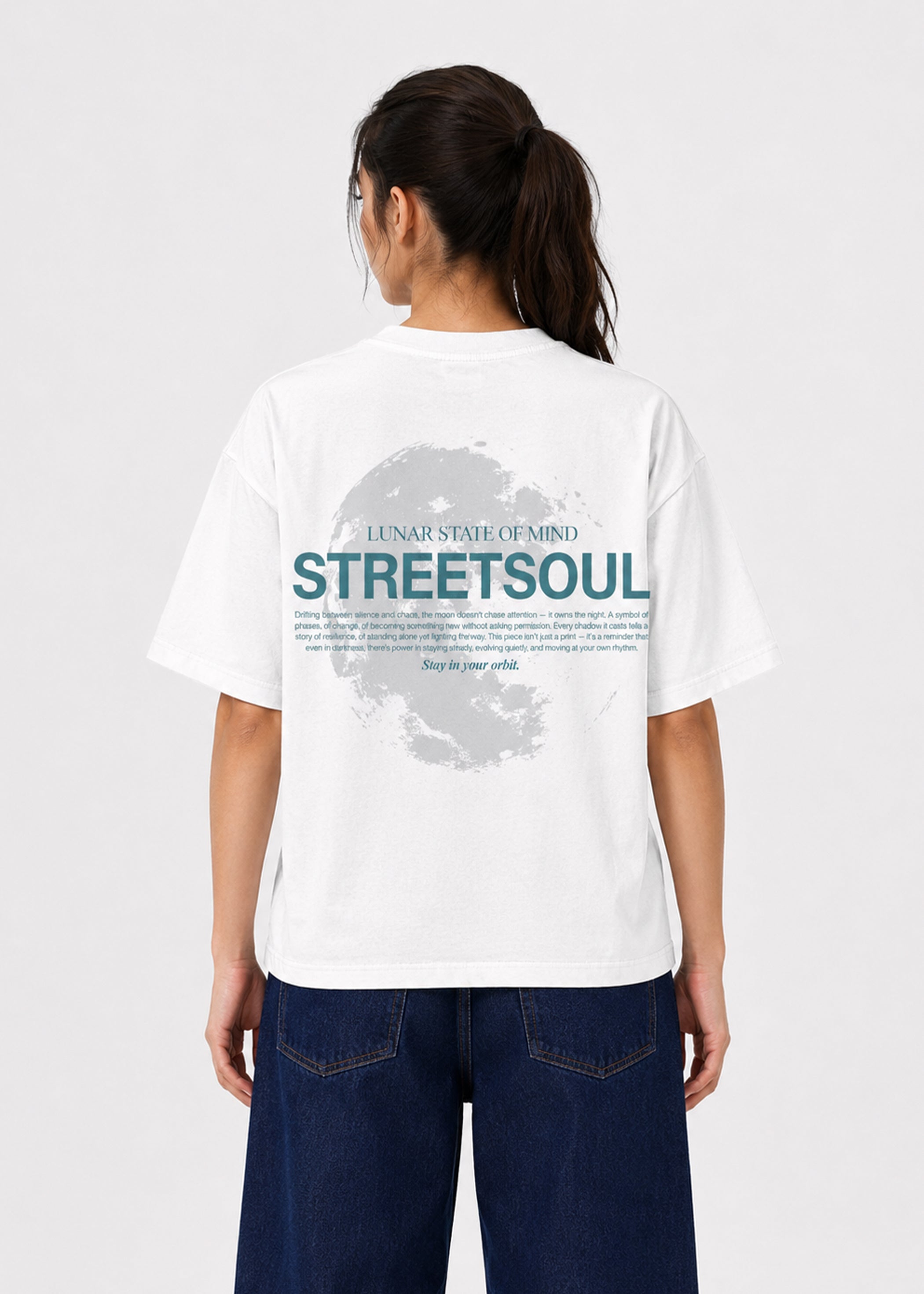 Street Soul Oversized T-Shirt (White)