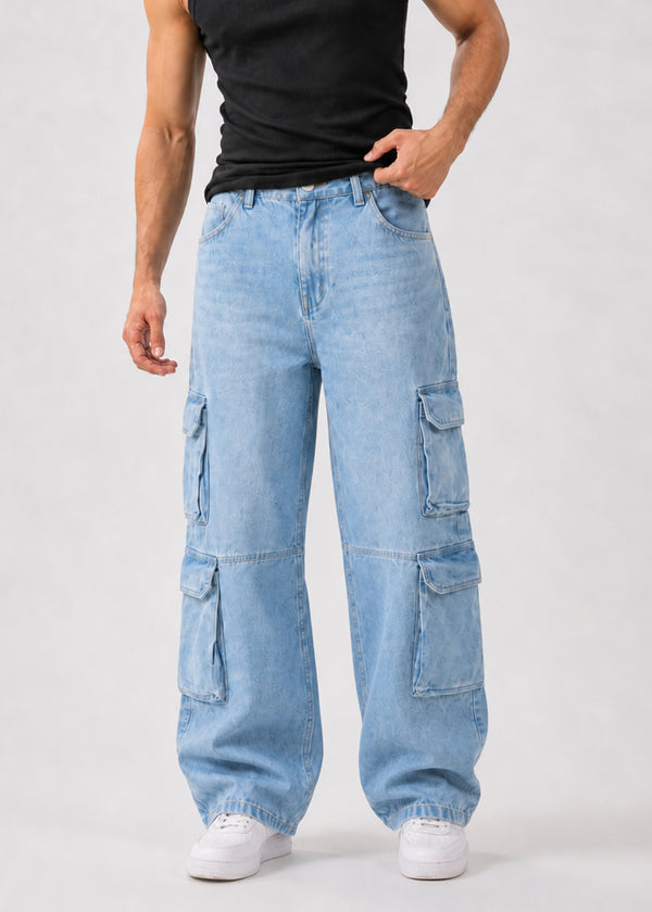 Rogue Cargo Denim | Blue