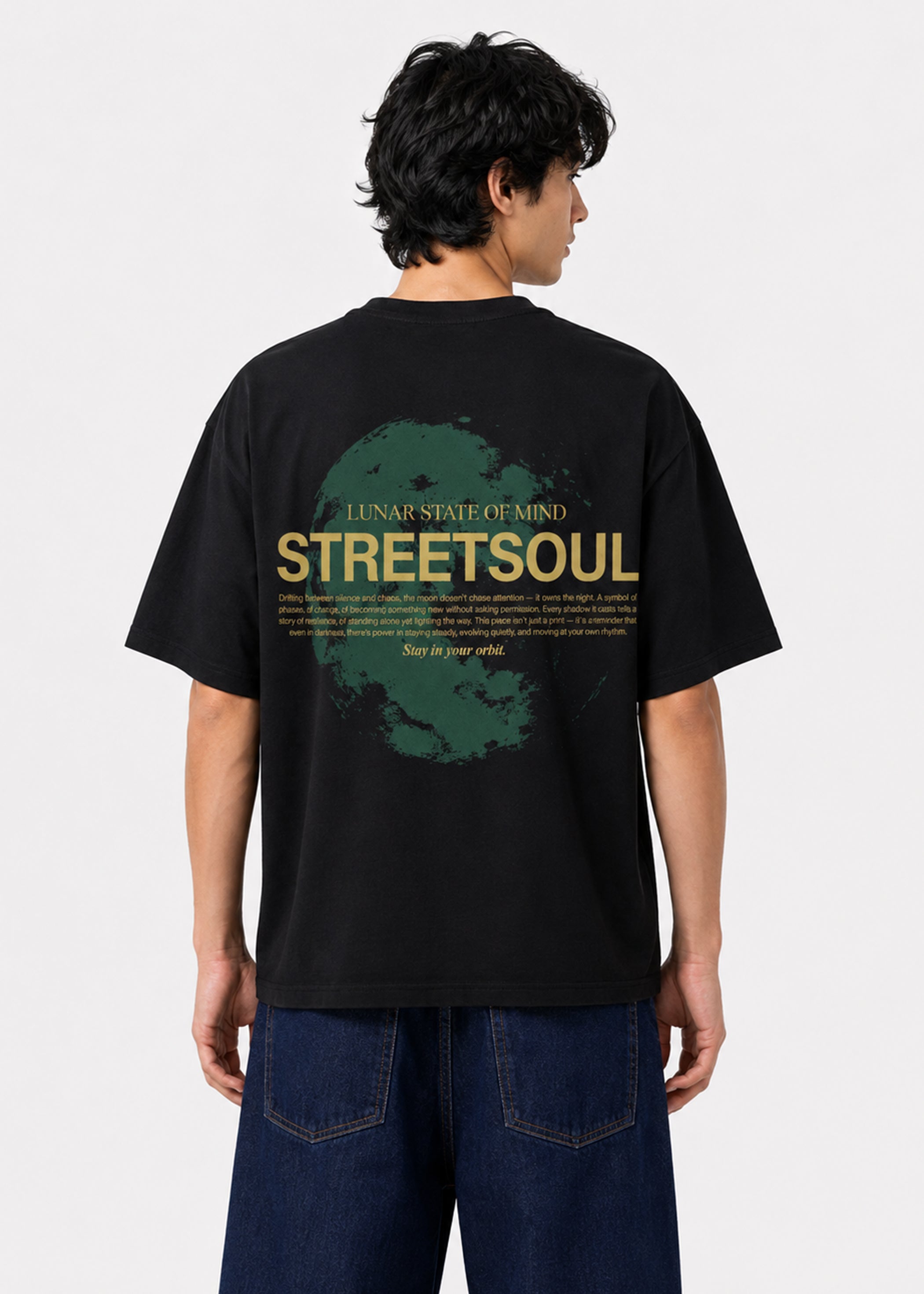 Street Soul Oversized T-Shirt (Black)