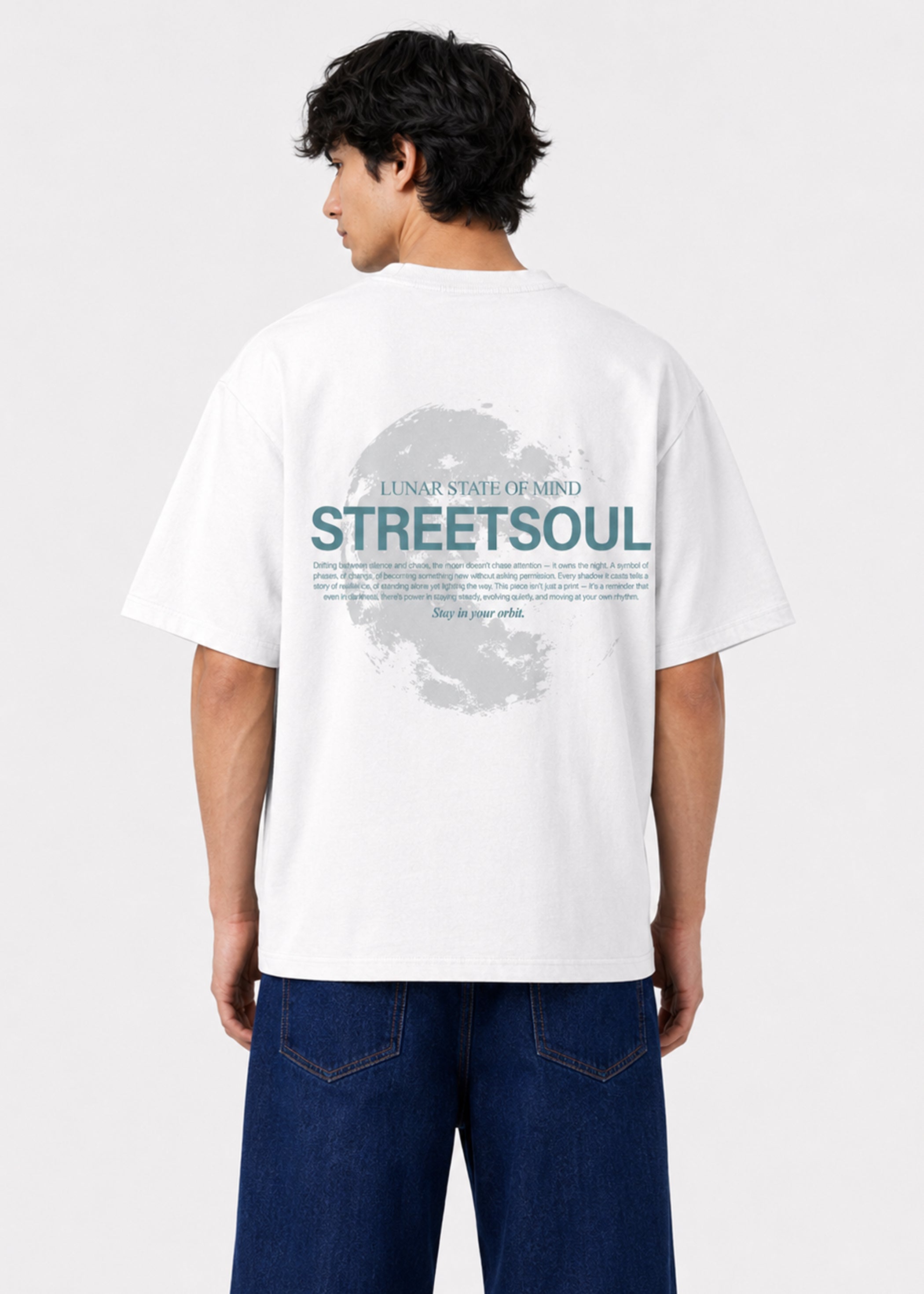 Street Soul Oversized T-Shirt (White)