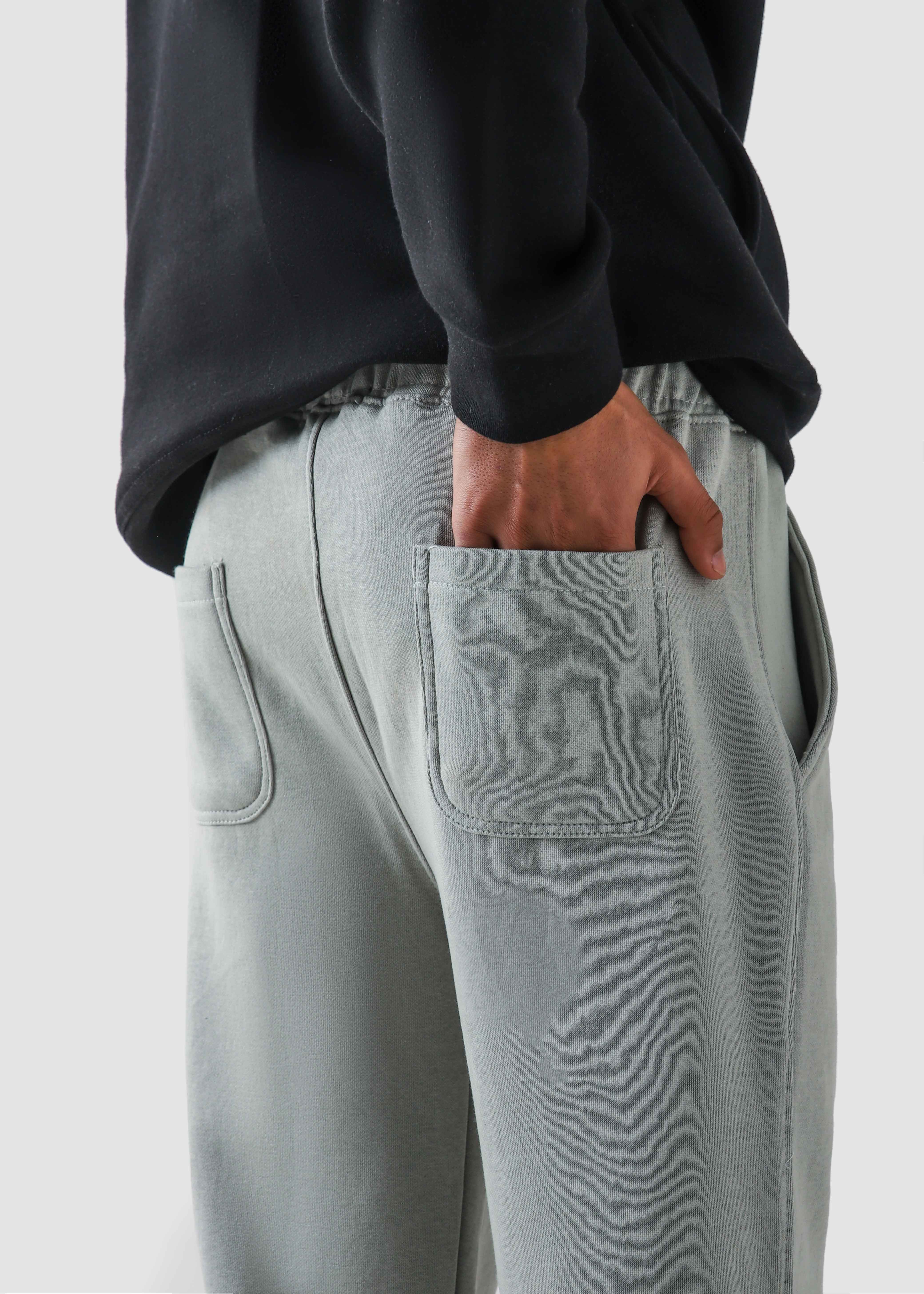 Slate Grey Straight fit Trousers