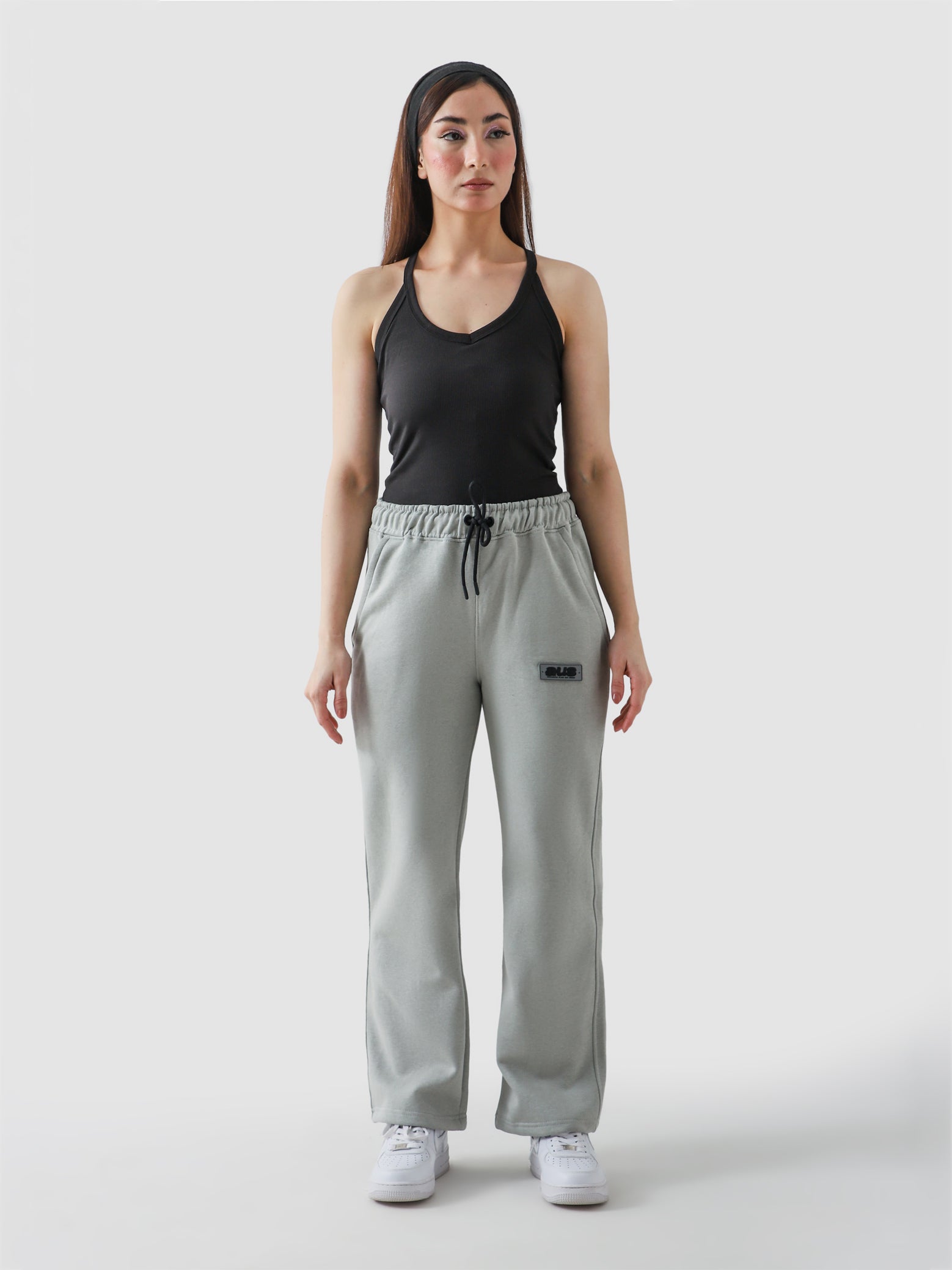 Slate Grey Straight fit Trousers