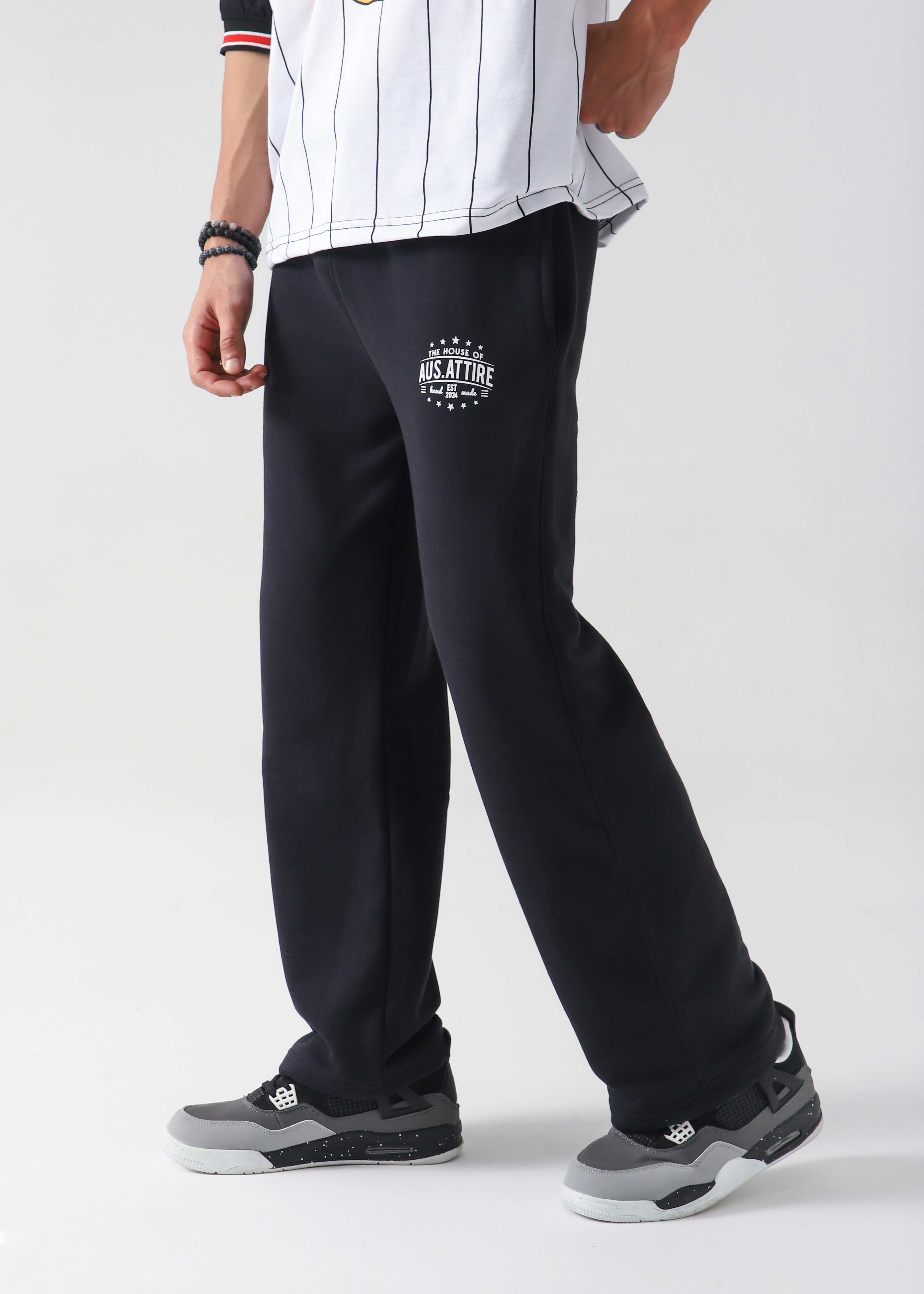 Straight Fit Bottom (Black)