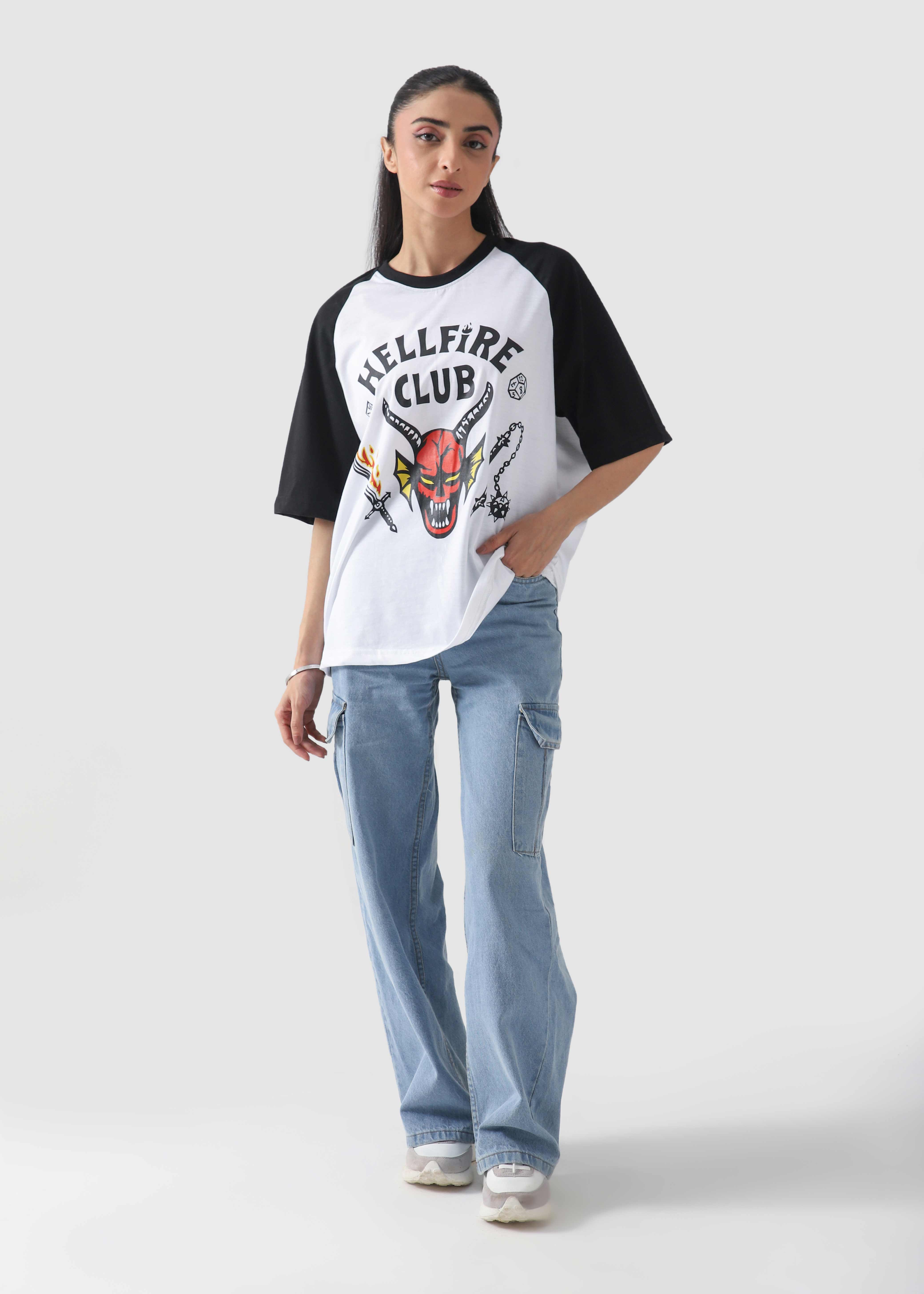 Hellfire Club Raglan Tee