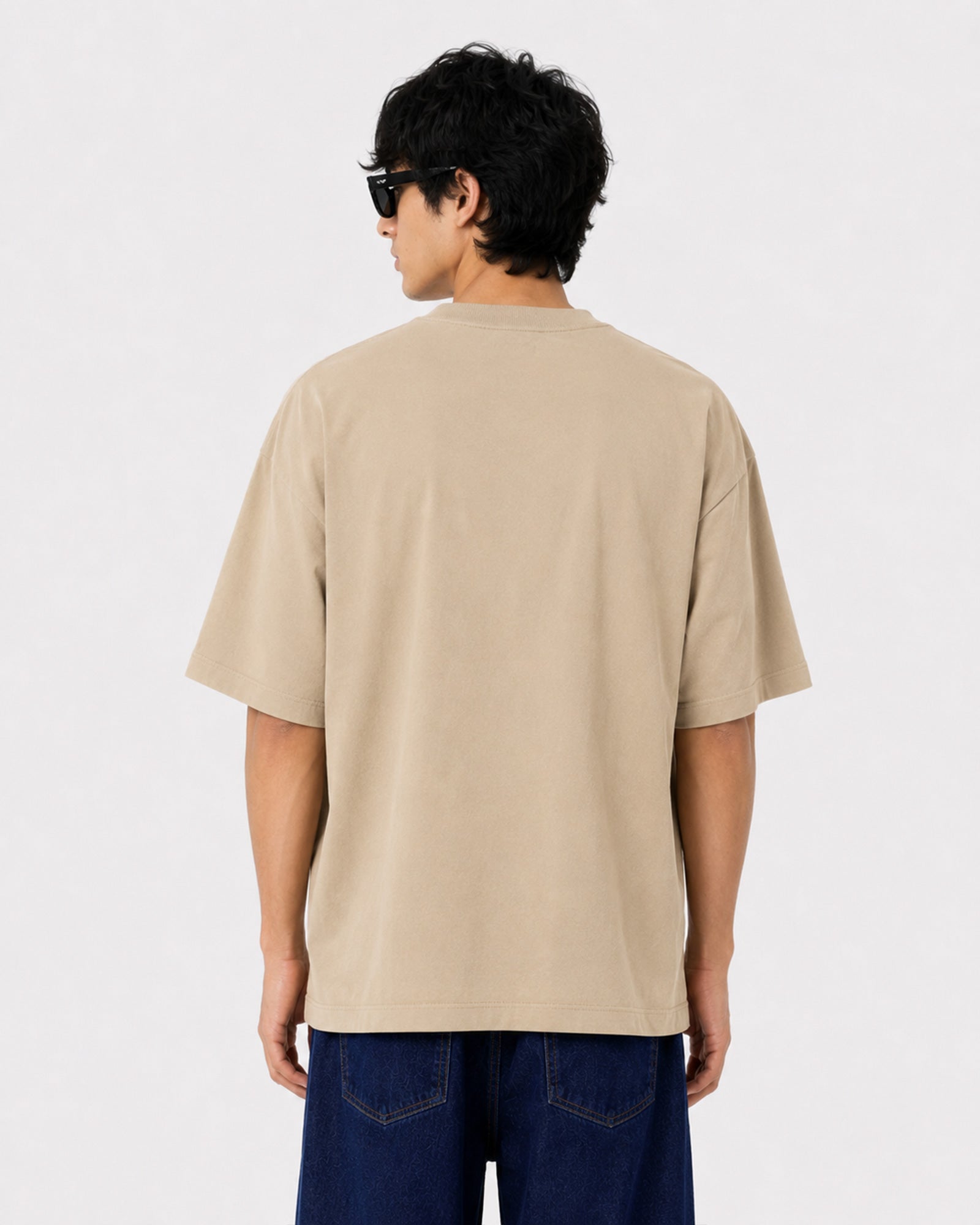 Basic Oversized T-Shirt – Sand